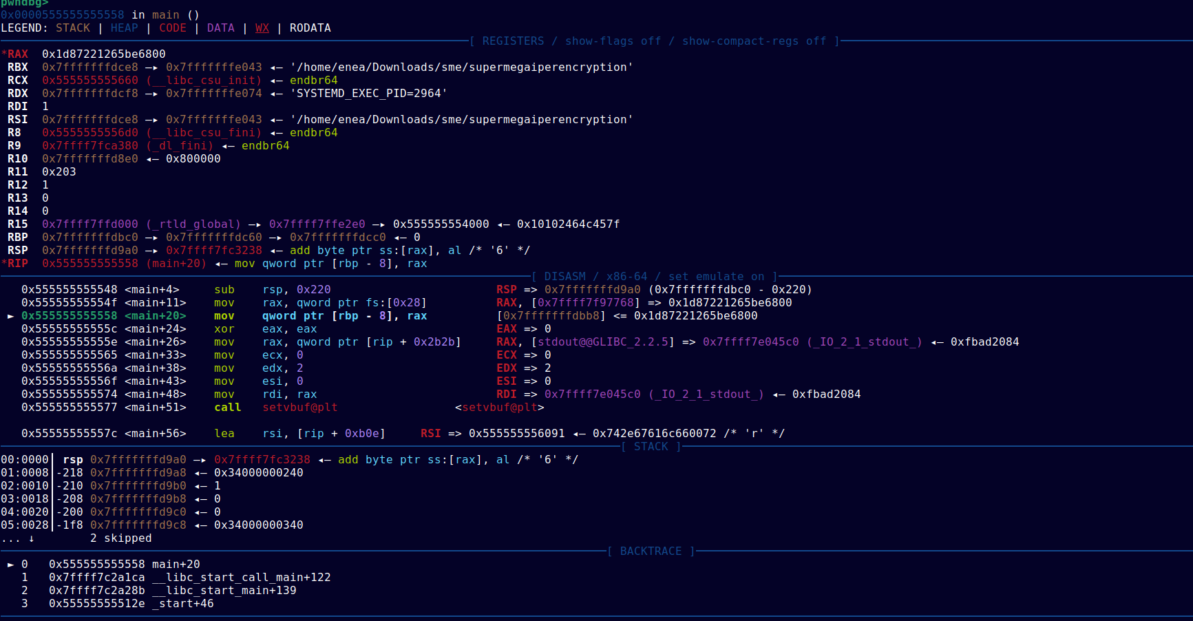GDB-interface